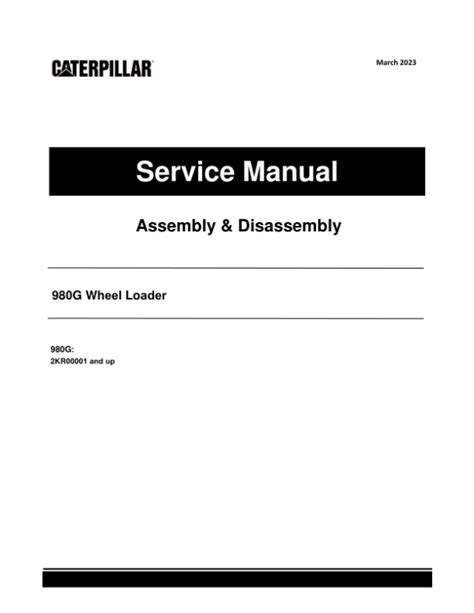 Read Cat 980G Service Manual 