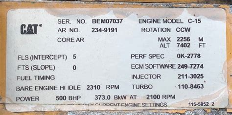 Read Online Cat C15 Engine Serial Number File Type Pdf 