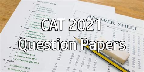 Read Cat Exam Question Papers 