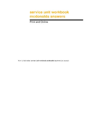 Download Cat Mcdonalds Customer Care Workbook Answers 