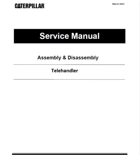 Download Cat Th83 Operators Manual 