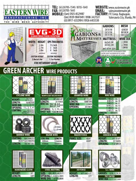Catalog Eastern Wire