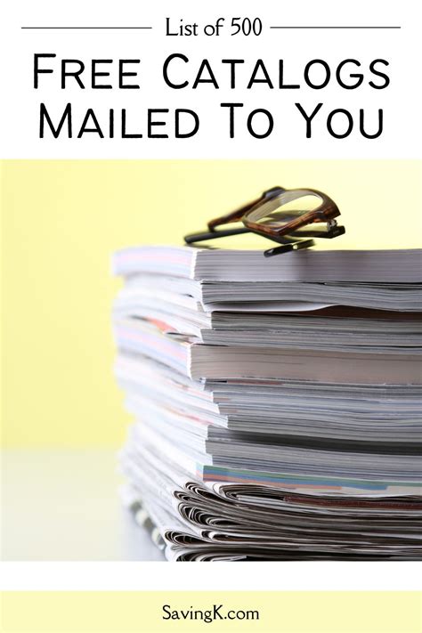 Catalogs By Mail List