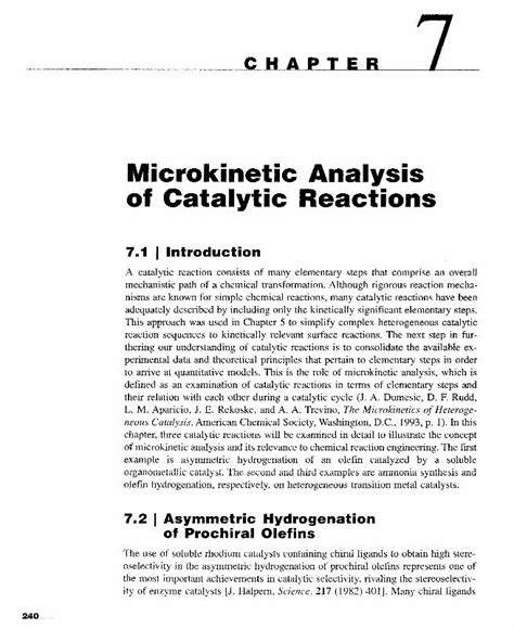 Catalysis Microkinetic Analysis Package
