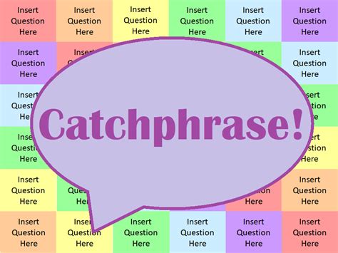 Catchphrases From Catchphrase