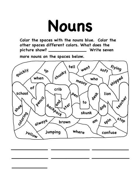 Category Activity Duo Inspirations Noun Activities For First Grade - Noun Activities For First Grade