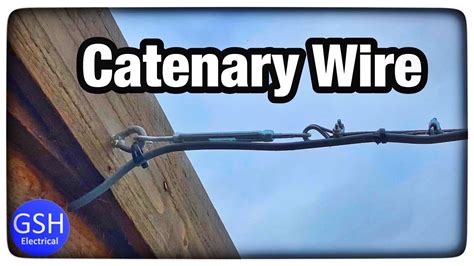 catenary wire installation - HOUCABLE