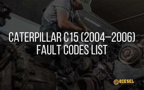 Caterpillar C15 Engine Codes
