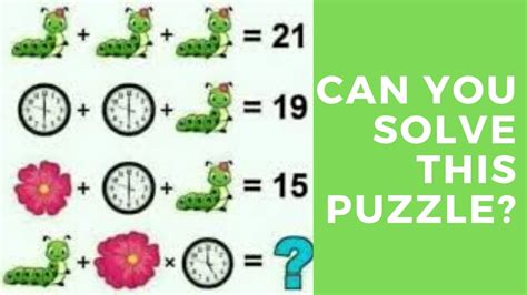 Caterpillar Clock Flower Puzzle Whatsapp Puzzle Answer Caterpillar Plus Flower Time Clock - Caterpillar Plus Flower Time Clock
