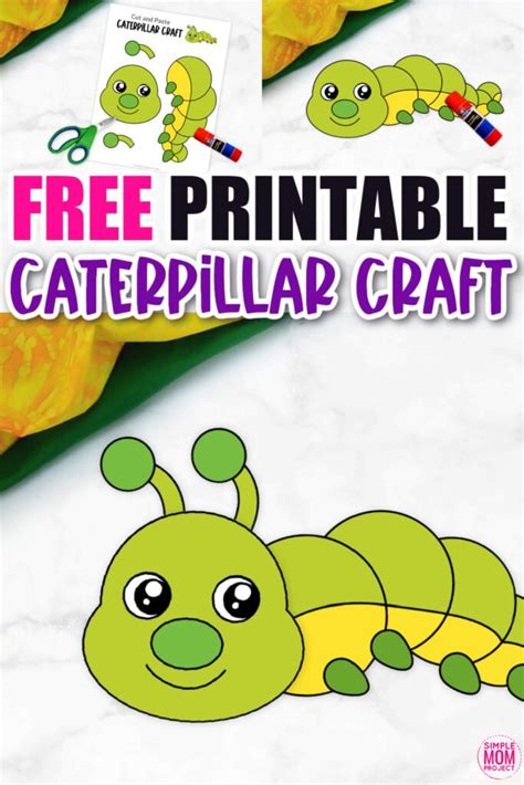 Caterpillar Craft Printable
