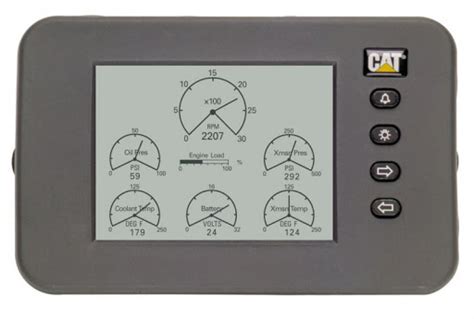 Caterpillar Engine Display Panel