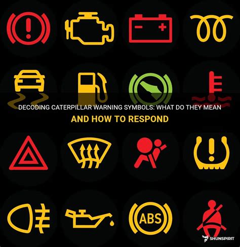 Caterpillar Engine Warning Symbols