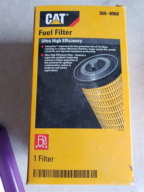 caterpillar filter cross reference