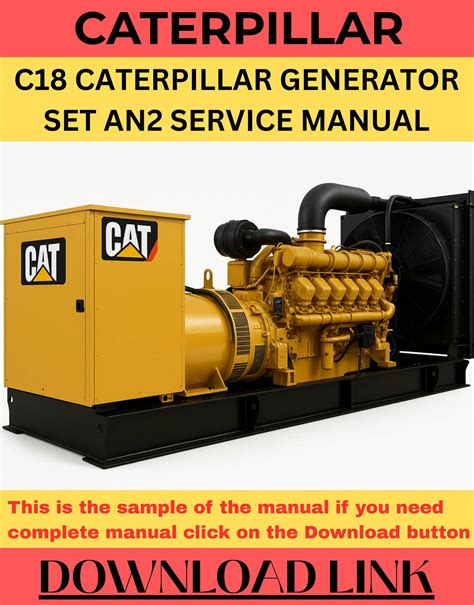 Caterpillar Generator Manual