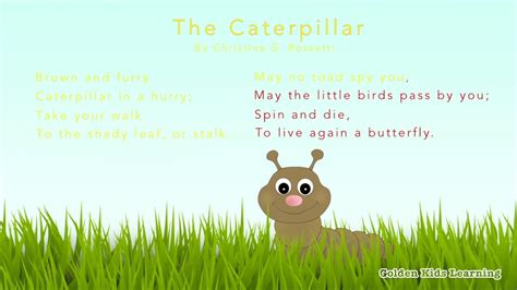 Caterpillar Poems Caterpillar Poem By Christina Rossetti - Caterpillar Poem By Christina Rossetti