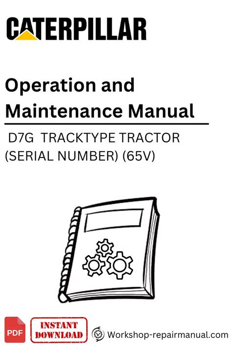 Read Caterpillar D7G Service Manual File Type Pdf 