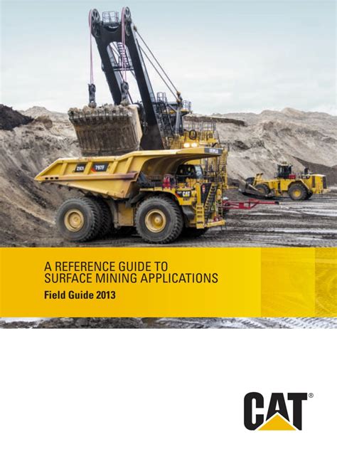 Full Download Caterpillar Surface Mining Applications Guide 2013 