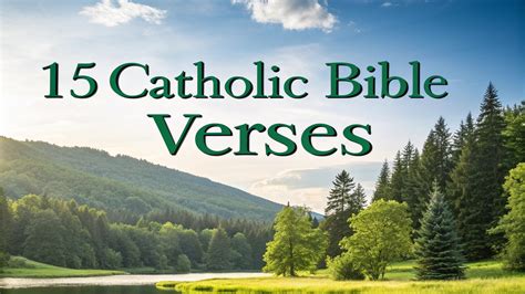 Catholic Bible Verses