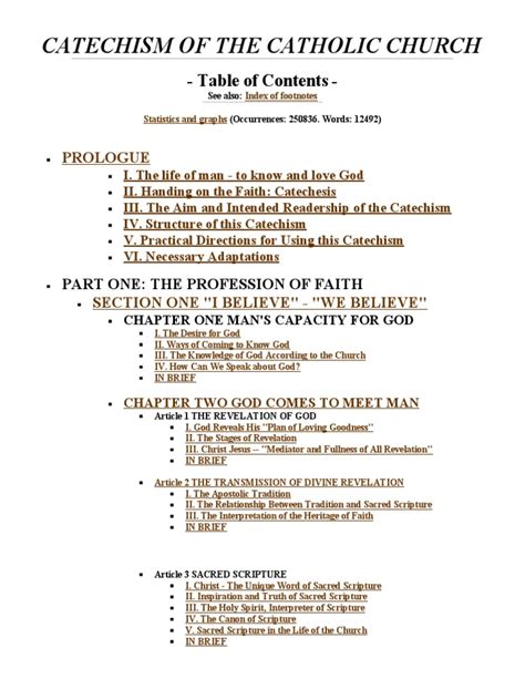 Catholic Catechism Pdf
