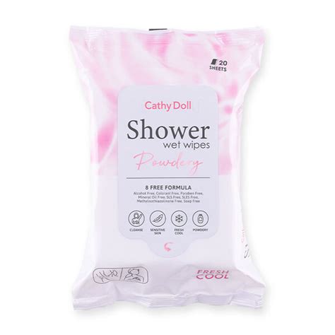cathy shower nude
