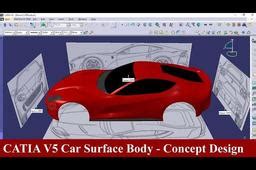 Full Download Catia Surface Modelling Car Design Tutorial 