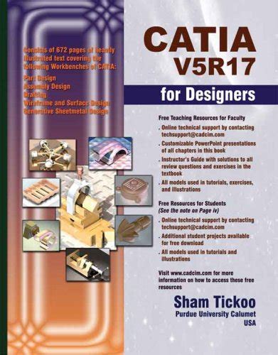 Read Catia V5 R17 For Designers Sham Tickoo 