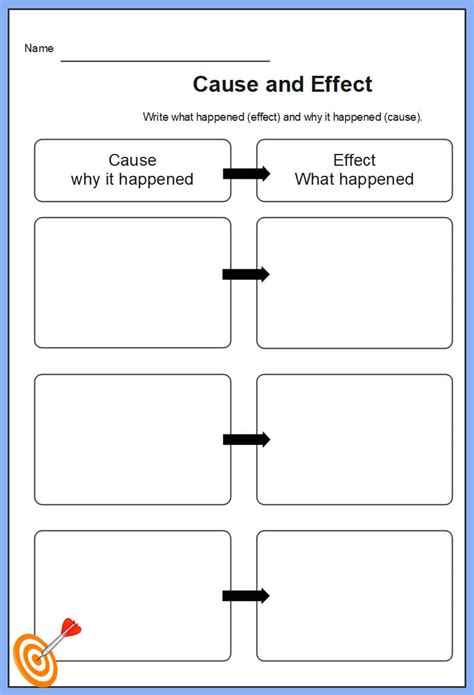 Cause And Effect Graphic Organizer Cause And Effect Graphic Organizer - Cause And Effect Graphic Organizer