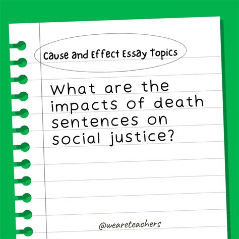 Read Cause Effect Paper Topics 