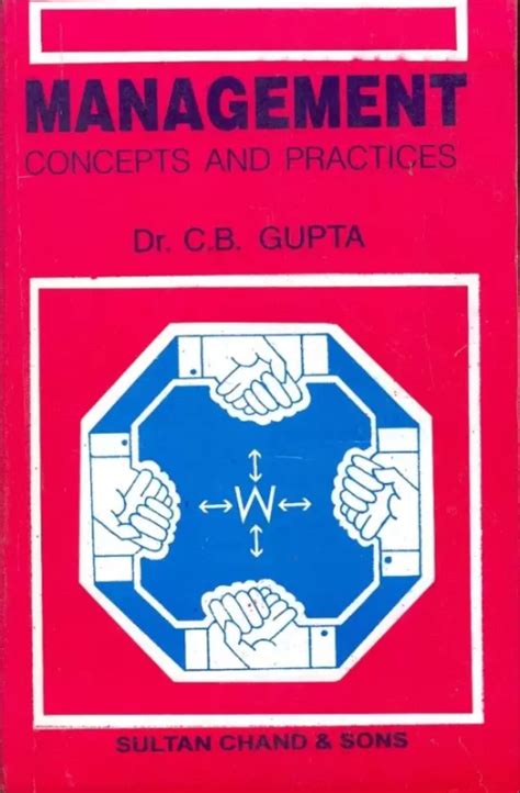 cb gupta management concepts and practices