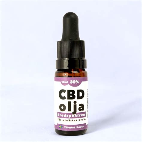 cbd olja 30 procent