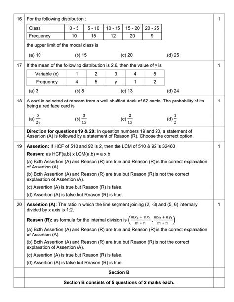 Cbse Class 10 Mathematics Paper Analysis Easy To Garde 3 Math - Garde 3 Math