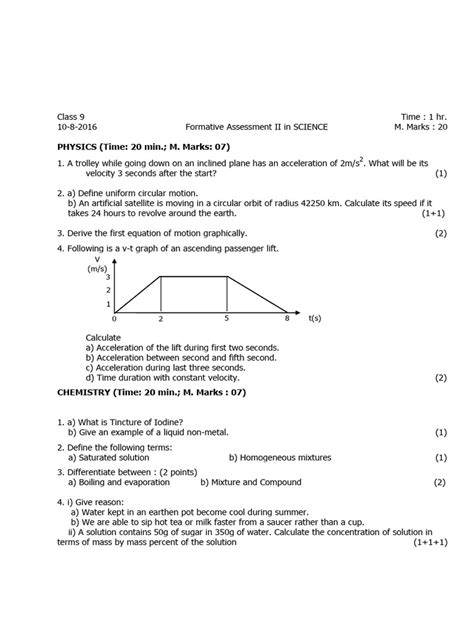 Cbse Class 9 Formative Assessment Manual English