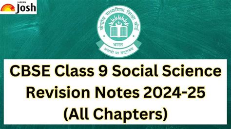 Cbse Social Science Chapter Wise Questions