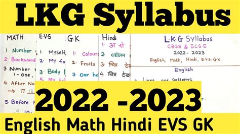 Cbse Syllabus For Jr Kg 2023 2024 Studychacha Rhymes For Jr Kg - Rhymes For Jr Kg