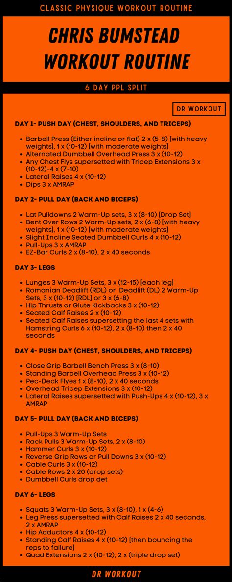 Cbum Workout Plan
