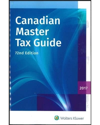 Read Online Cch Canadian Master Tax Guide 