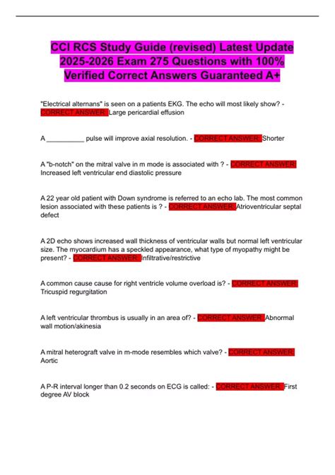 Full Download Cci Study Guide Exam 