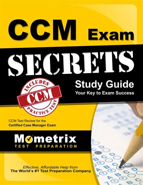 Ccm Exam Secrets Study Guide Ccm Test Review For The Certified Case Manager Exam