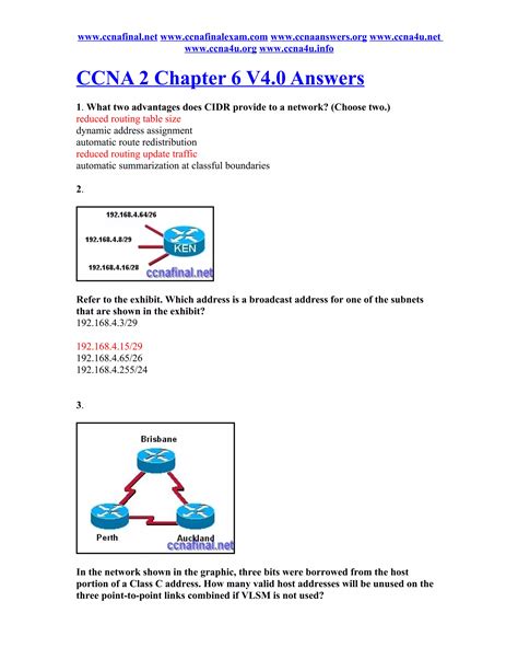 Read Ccna 2 Chapter 6 