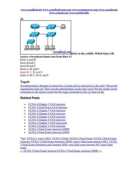 Full Download Ccna 3 Chapter 2 