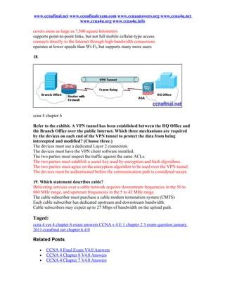 Full Download Ccna 4 Chapter 6 