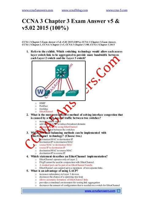 Download Ccna Chapter 3 Exam Answers 