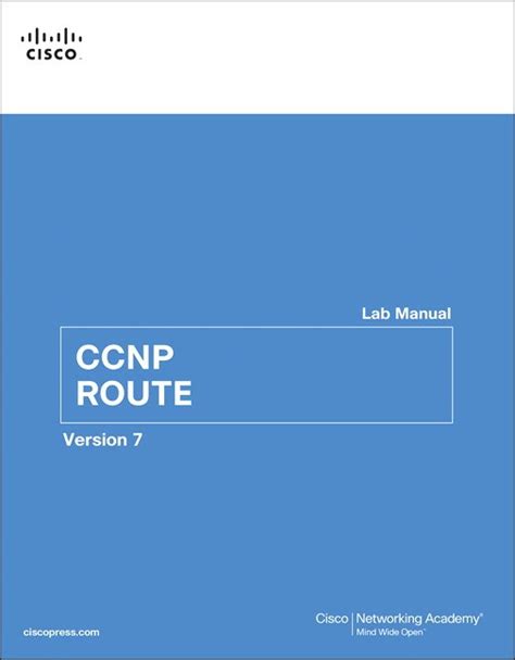 Ccnp Route Lab 2nd Edition Lab Companion