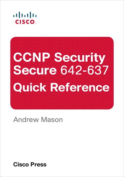 Ccnp Security Secure 642 637 Official Cert Guide