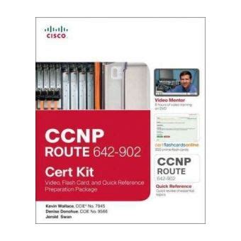 Download Ccnp Route 642 902 Cert Kit Video Flash Card And Quick Reference Preparation Package Video Mentor 