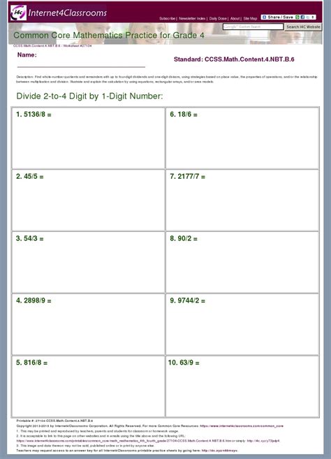 Ccss 4 Nbt B 6 Worksheets With Answers Nbt 3 6 Worksheet 2nd Grade - Nbt 3.6 Worksheet 2nd Grade