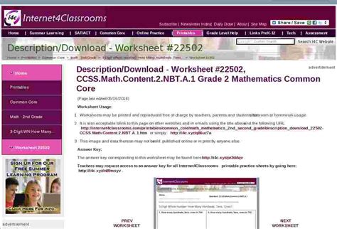 Ccss Math Content 2 Nbt Number And Operations Ccss Math 2 - Ccss Math 2