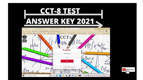 Cct 8 Answer Key