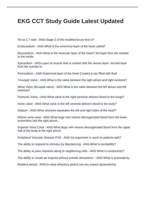 Cct Study Guide
