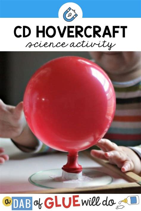 Cd Hovercraft Friction Science Experiment Science Fun Hovercrafts Science - Hovercrafts Science